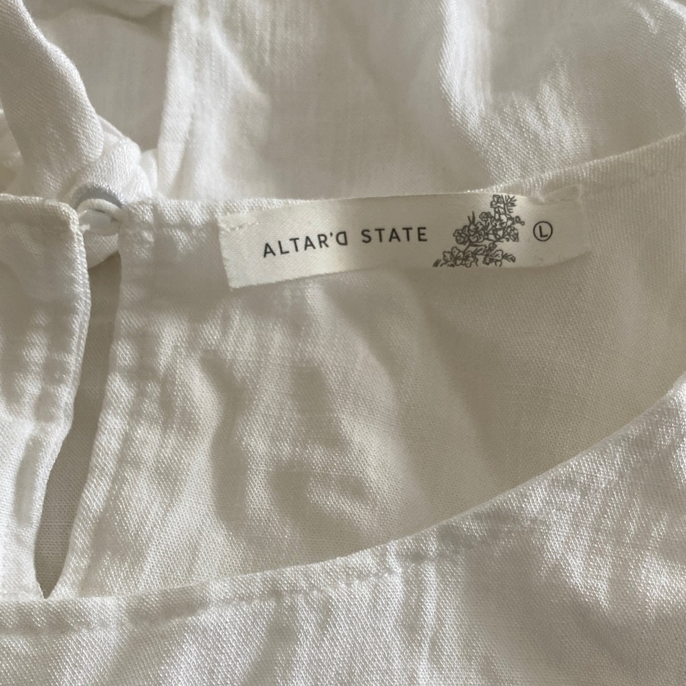 Altar'd State White Top